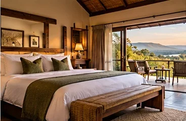 Safari lodge room