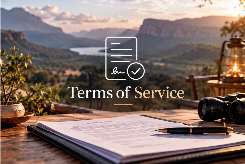 Terms of Service for Murwa South African Road Trips
